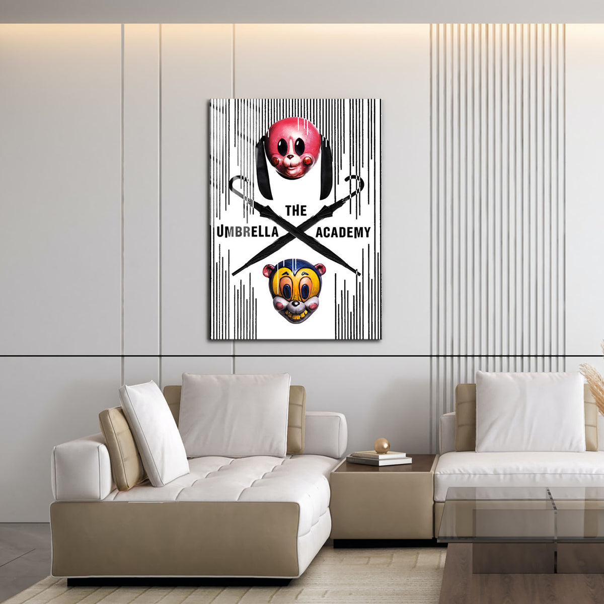 Flex Designs Metal Poster The Umbrella Academy Minimalist 16 x 24" Home Goods - TV Show 2019 TV Show Metal Poster
