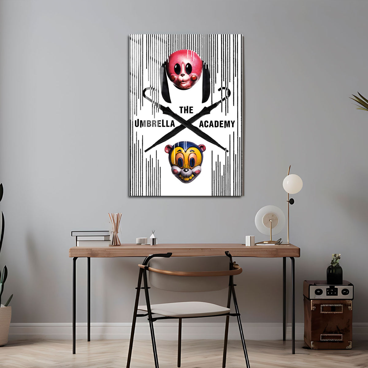 Flex Designs Metal Poster The Umbrella Academy Minimalist 5 x 7" Home Goods - TV Show 2019 TV Show Metal Poster