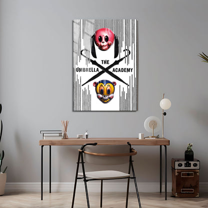 Flex Designs Metal Poster The Umbrella Academy Minimalist 5 x 7" Home Goods - TV Show 2019 TV Show Metal Poster
