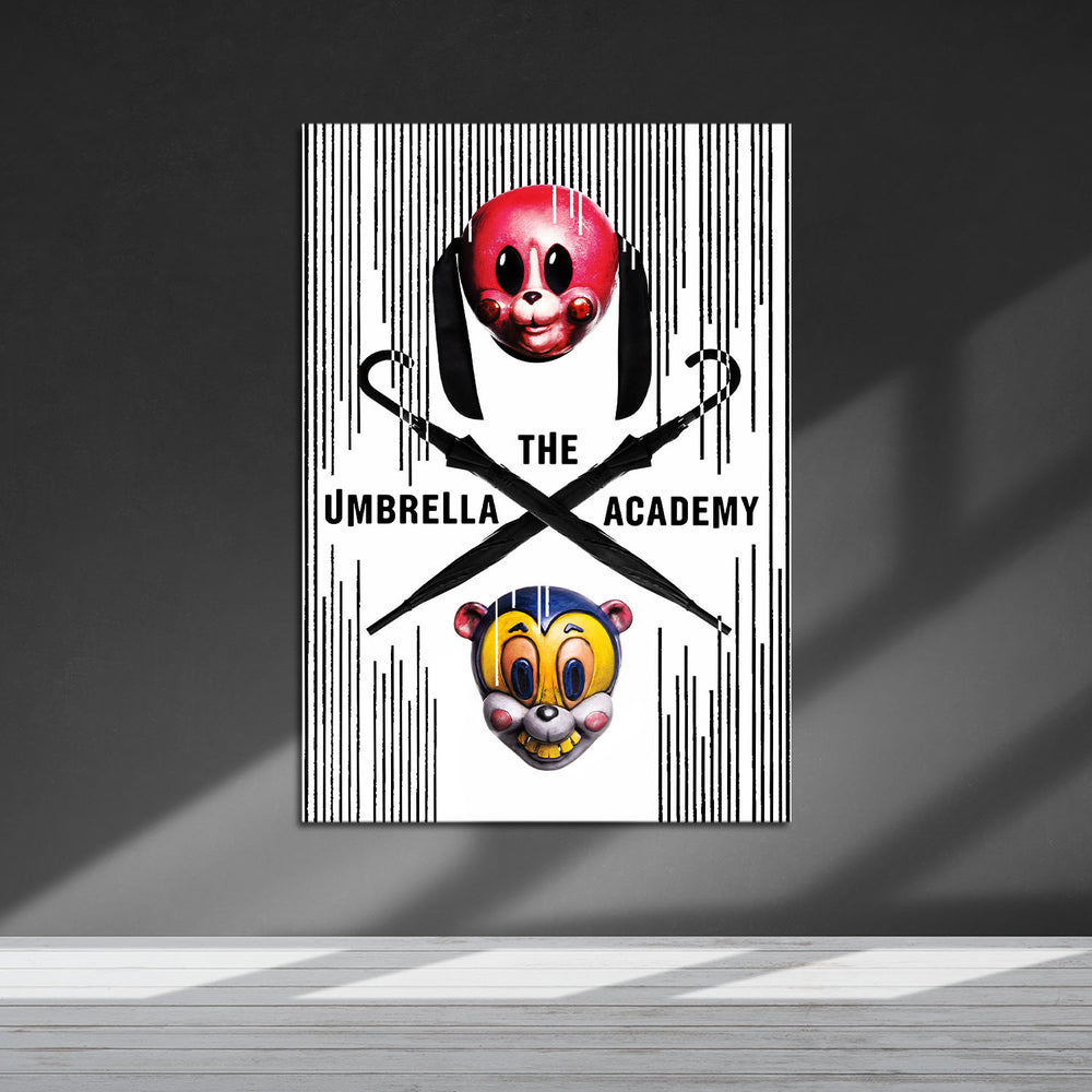 Flex Designs Metal Poster The Umbrella Academy Minimalist 5 x 7" Home Goods - TV Show 2019 TV Show Metal Poster
