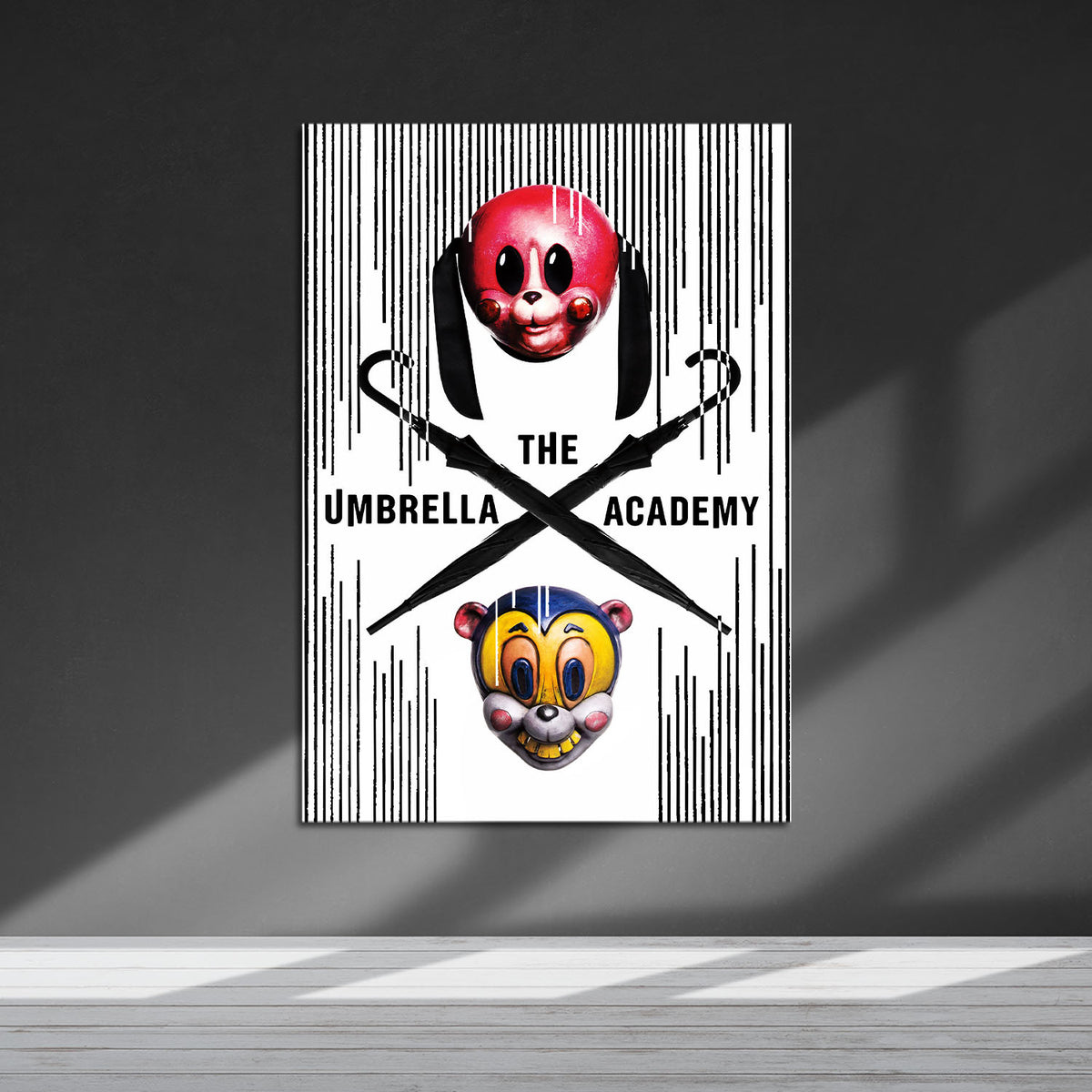 Flex Designs Metal Poster The Umbrella Academy Minimalist 5 x 7" Home Goods - TV Show 2019 TV Show Metal Poster