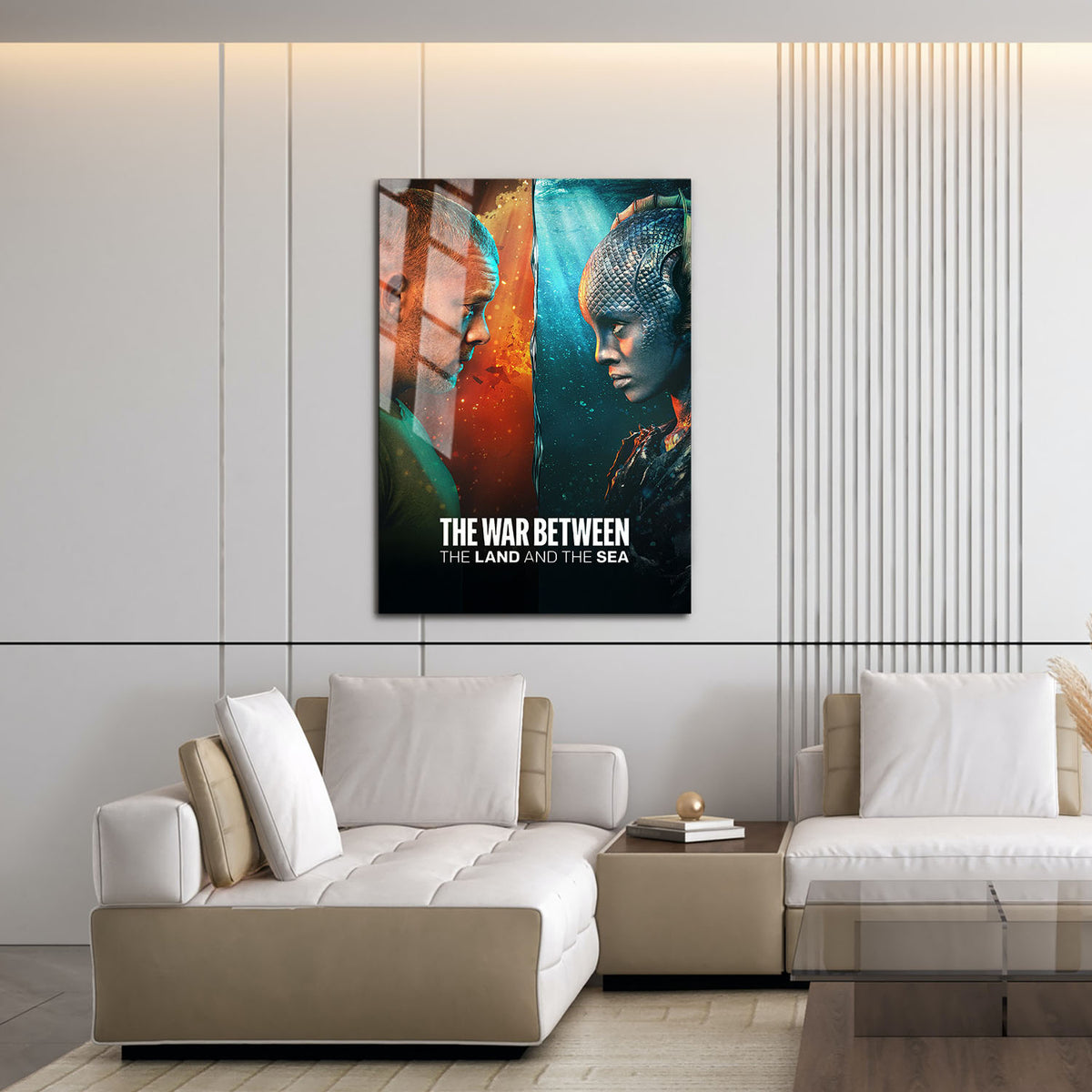 Flex Designs Metal Poster The War Between the Land and the Sea 16 x 24" Home Goods - TV Show 2025 TV Show Metal Poster