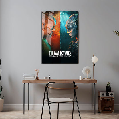 Flex Designs Metal Poster The War Between the Land and the Sea 5 x 7" Home Goods - TV Show 2025 TV Show Metal Poster