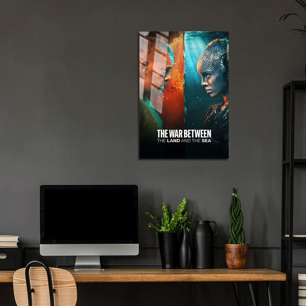Flex Designs Metal Poster The War Between the Land and the Sea 24 x 36" Home Goods - TV Show 2025 TV Show Metal Poster