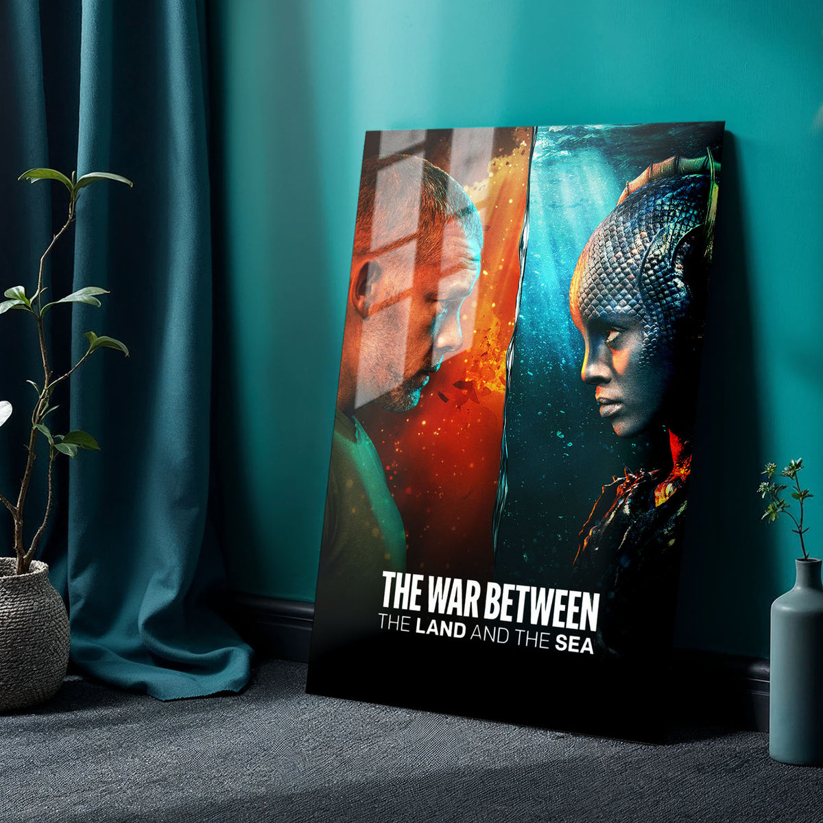Flex Designs Metal Poster The War Between the Land and the Sea 24 x 36" Home Goods - TV Show 2025 TV Show Metal Poster