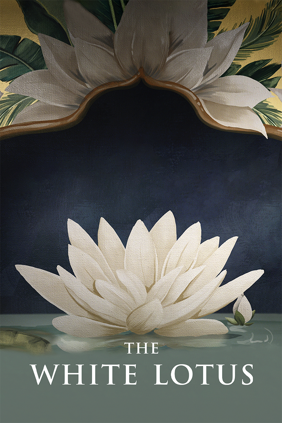 Flex Designs Metal Poster The White Lotus Cover 11 x 17" Home Goods - TV Show 2021 TV Show Metal Poster