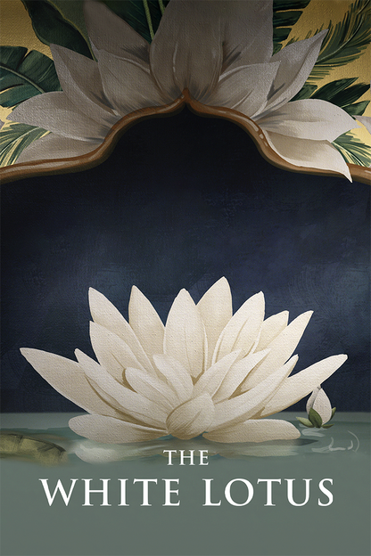 Flex Designs Metal Poster The White Lotus Cover 11 x 17" Home Goods - TV Show 2021 TV Show Metal Poster
