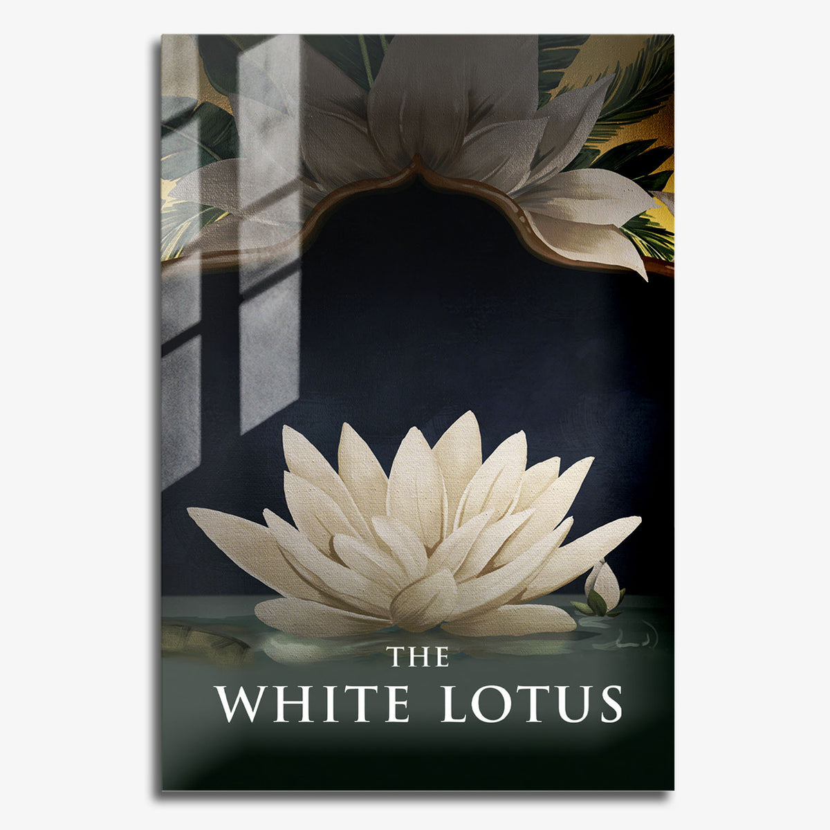 Flex Designs Metal Poster The White Lotus Cover 11 x 17" Home Goods - TV Show 2021 TV Show Metal Poster