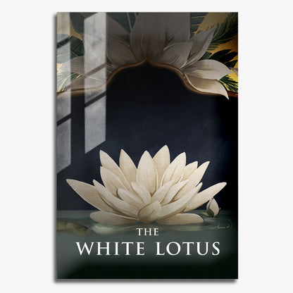 Flex Designs Metal Poster The White Lotus Cover 11 x 17" Home Goods - TV Show 2021 TV Show Metal Poster