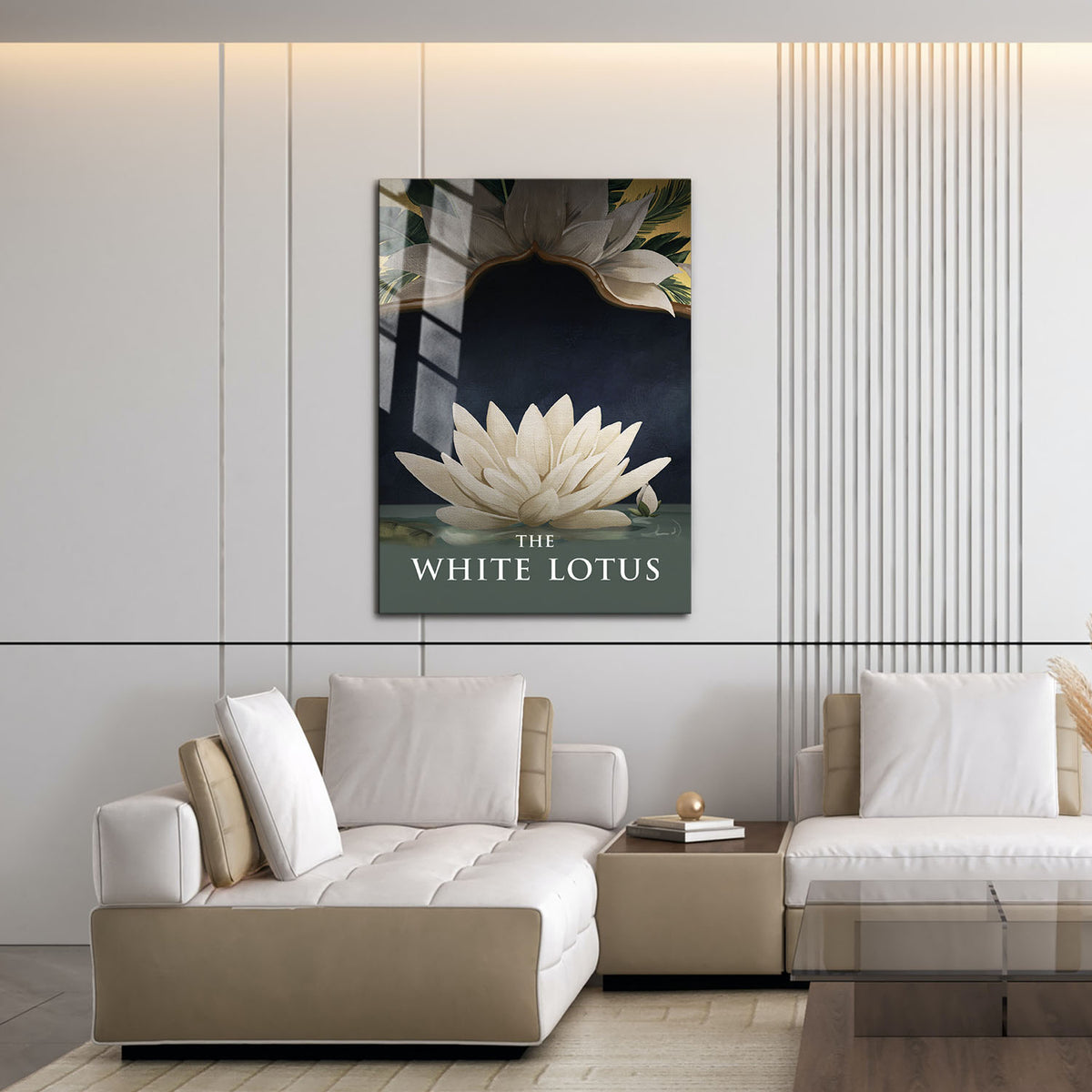 Flex Designs Metal Poster The White Lotus Cover 16 x 24" Home Goods - TV Show 2021 TV Show Metal Poster