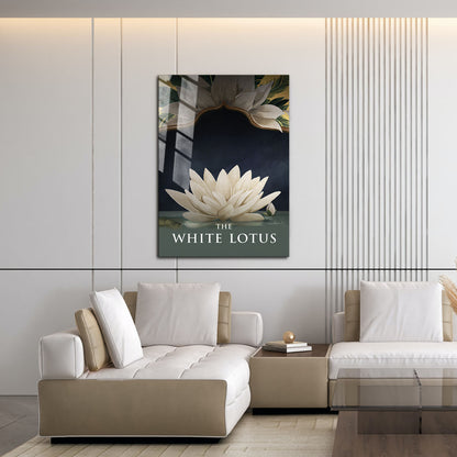 Flex Designs Metal Poster The White Lotus Cover 16 x 24" Home Goods - TV Show 2021 TV Show Metal Poster