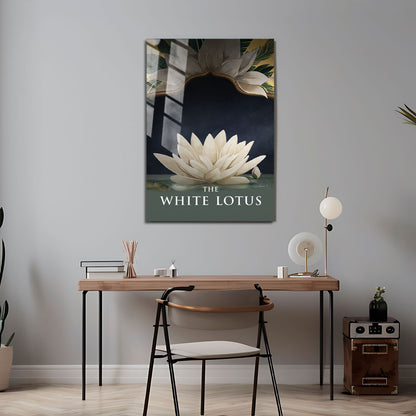 Flex Designs Metal Poster The White Lotus Cover 5 x 7" Home Goods - TV Show 2021 TV Show Metal Poster