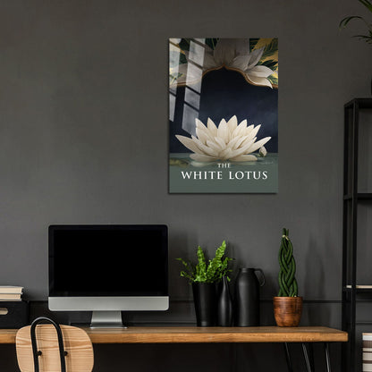 Flex Designs Metal Poster The White Lotus Cover 24 x 36" Home Goods - TV Show 2021 TV Show Metal Poster
