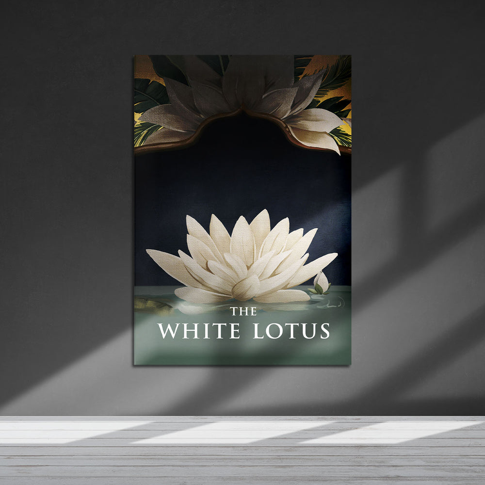 Flex Designs Metal Poster The White Lotus Cover 5 x 7" Home Goods - TV Show 2021 TV Show Metal Poster