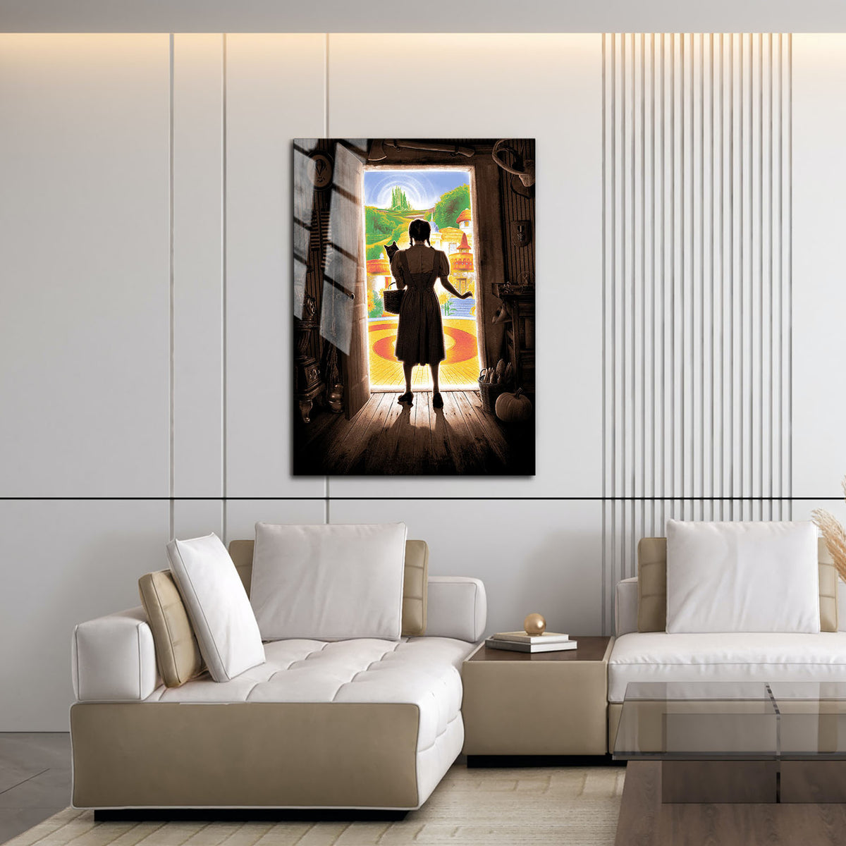 Flex Designs Metal Poster The Wizard of Oz 16 x 24" Home Goods - Movie 1939 Movie Metal Poster