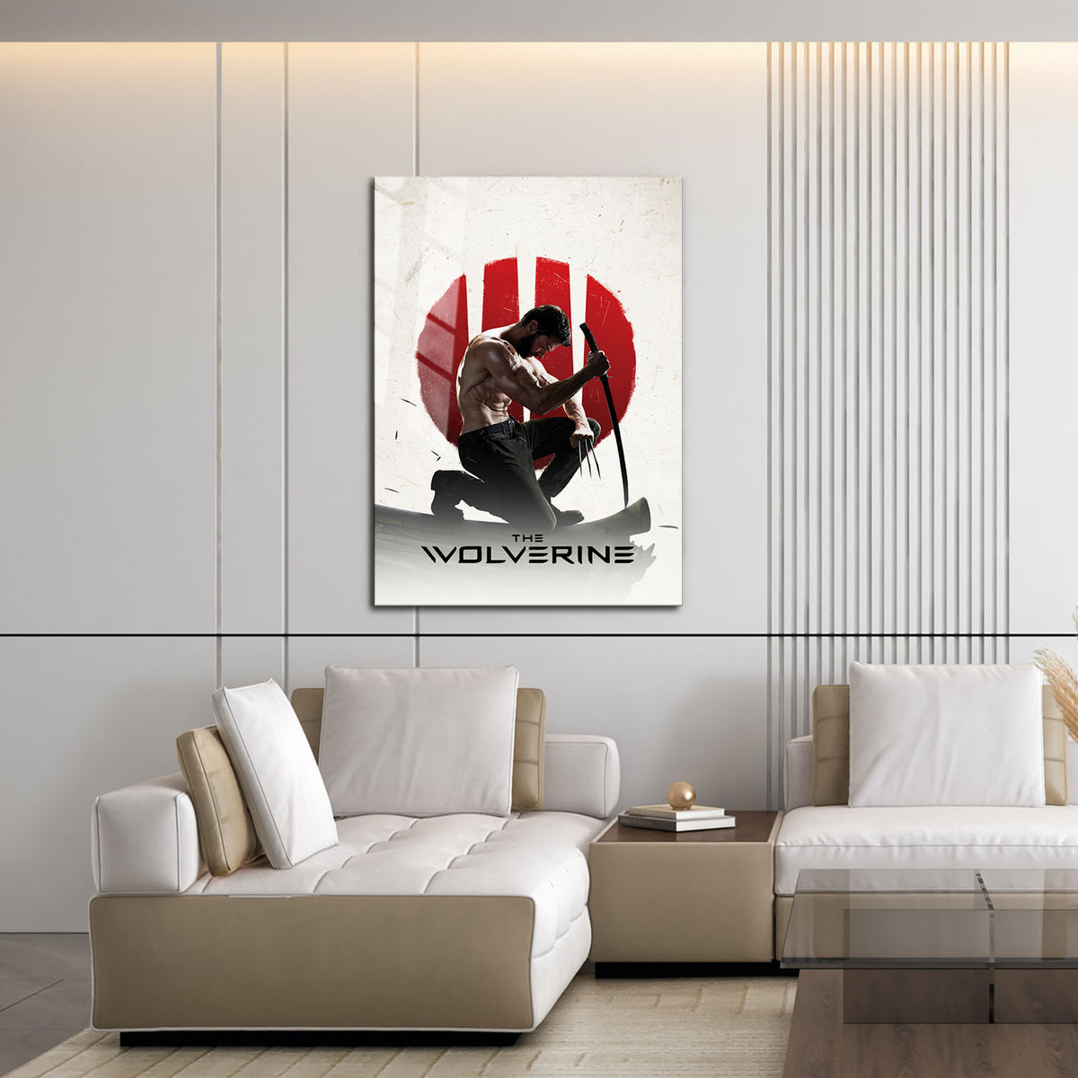Flex Designs Metal Poster The Wolverine Minimalist 16 x 24" Home Goods - Movie 2013 Movie Metal Poster