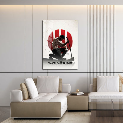 Flex Designs Metal Poster The Wolverine Minimalist 16 x 24" Home Goods - Movie 2013 Movie Metal Poster