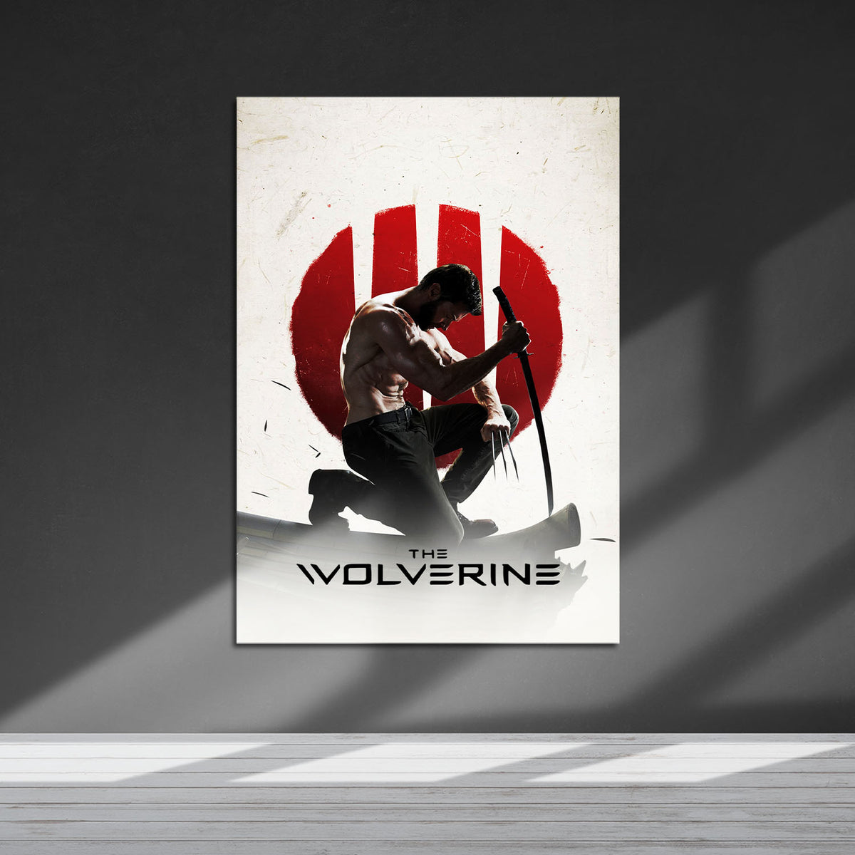 Flex Designs Metal Poster The Wolverine Minimalist 5 x 7" Home Goods - Movie 2013 Movie Metal Poster