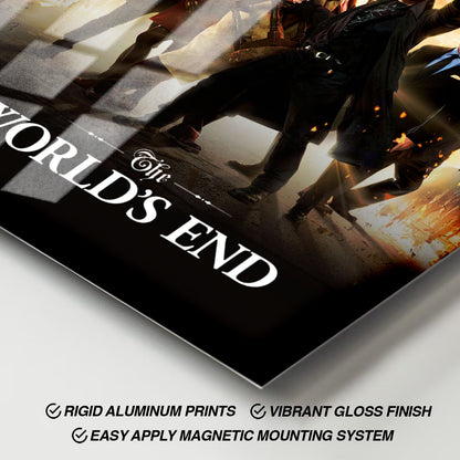 Flex Designs Metal Poster The Worlds End 11 x 17" Home Goods - Movie 2013 Movie Metal Poster