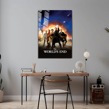 Flex Designs Metal Poster The Worlds End 5 x 7" Home Goods - Movie 2013 Movie Metal Poster