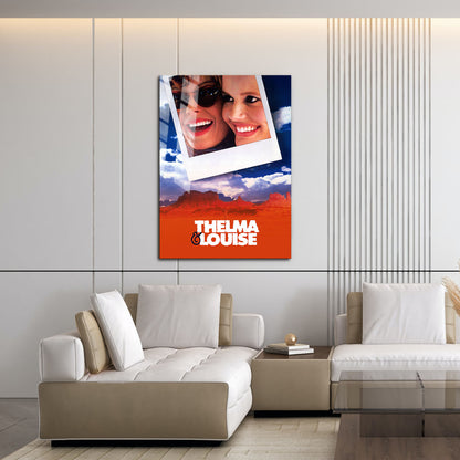 Flex Designs Metal Poster Thelma & Louise Official 16 x 24" Home Goods - Movie 1991 Movie Metal Poster