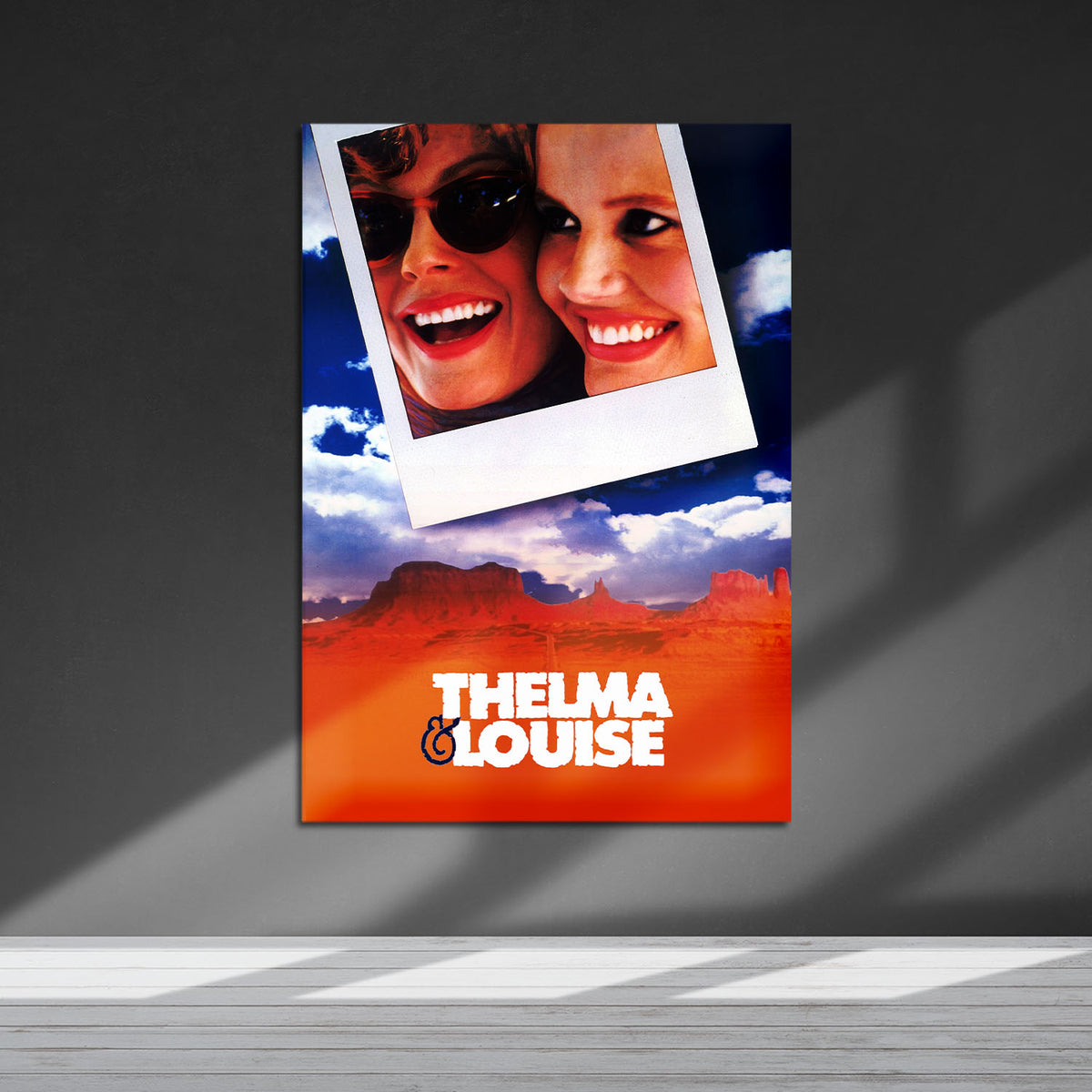 Flex Designs Metal Poster Thelma & Louise Official 5 x 7" Home Goods - Movie 1991 Movie Metal Poster