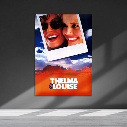 Flex Designs Metal Poster Thelma & Louise Official 5 x 7" Home Goods - Movie 1991 Movie Metal Poster