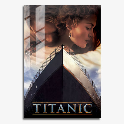Flex Designs Metal Poster Titanic Theatrical 11 x 17" Home Goods - Movie 1997 Movie Metal Poster