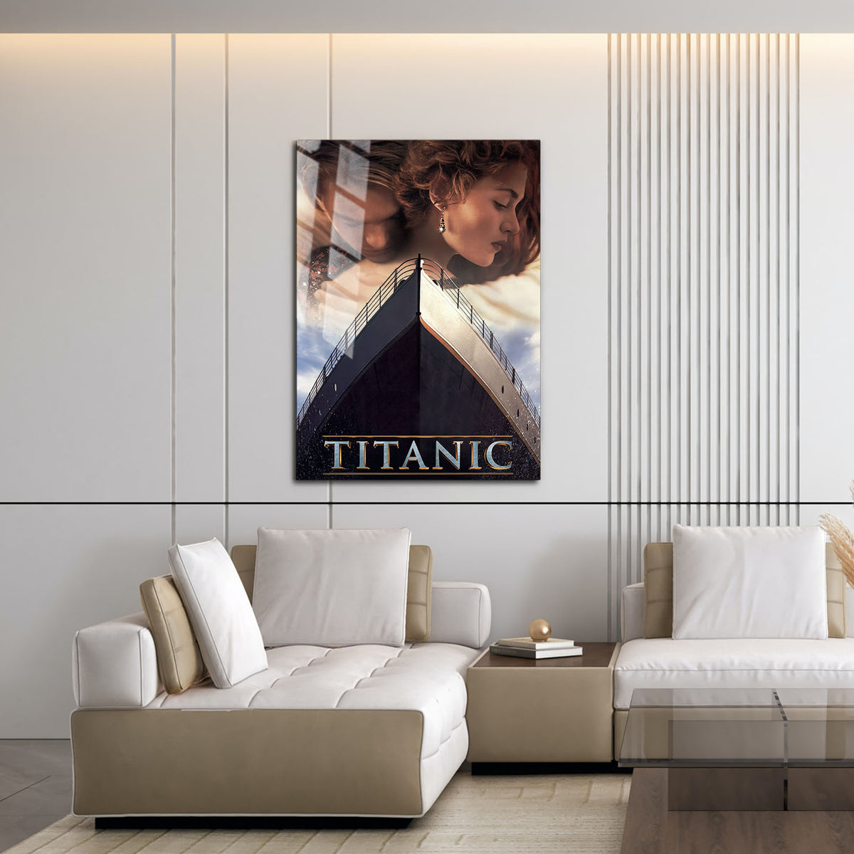 Flex Designs Metal Poster Titanic Theatrical 16 x 24" Home Goods - Movie 1997 Movie Metal Poster