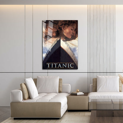 Flex Designs Metal Poster Titanic Theatrical 16 x 24" Home Goods - Movie 1997 Movie Metal Poster
