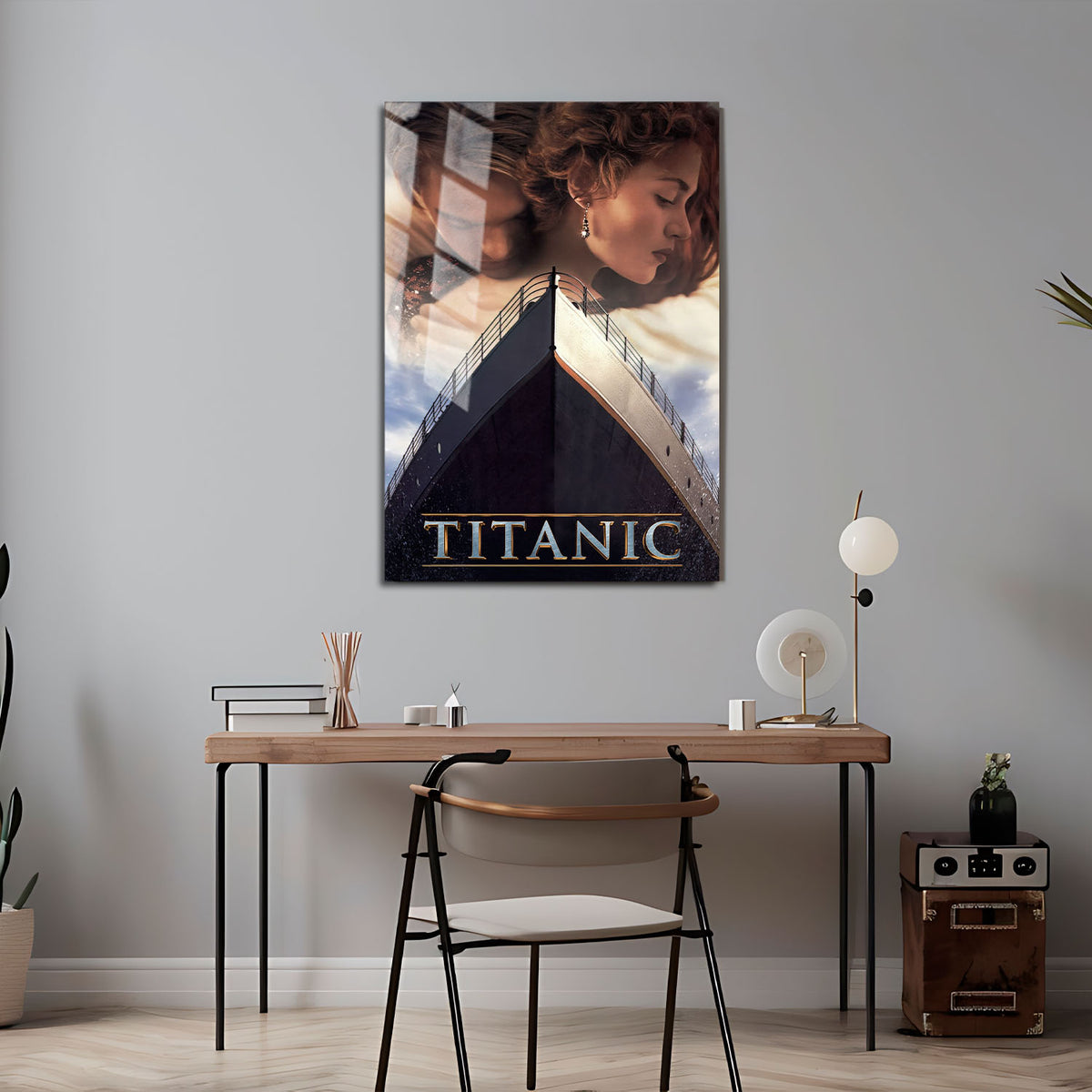 Flex Designs Metal Poster Titanic Theatrical 5 x 7" Home Goods - Movie 1997 Movie Metal Poster