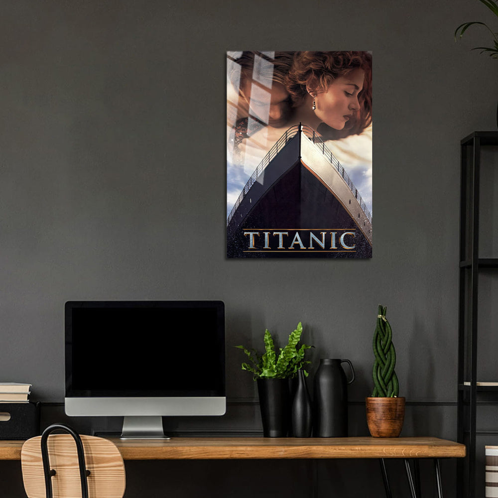 Flex Designs Metal Poster Titanic Theatrical 24 x 36" Home Goods - Movie 1997 Movie Metal Poster