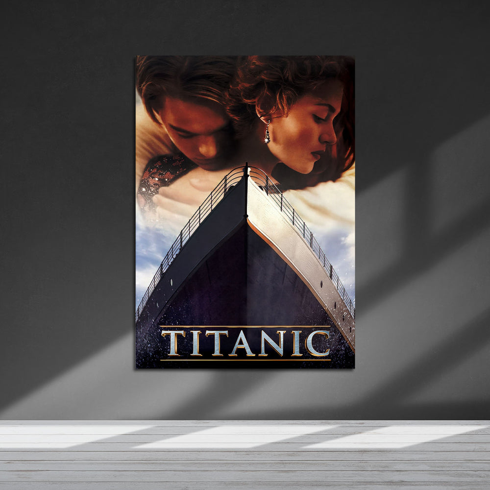 Flex Designs Metal Poster Titanic Theatrical 5 x 7" Home Goods - Movie 1997 Movie Metal Poster