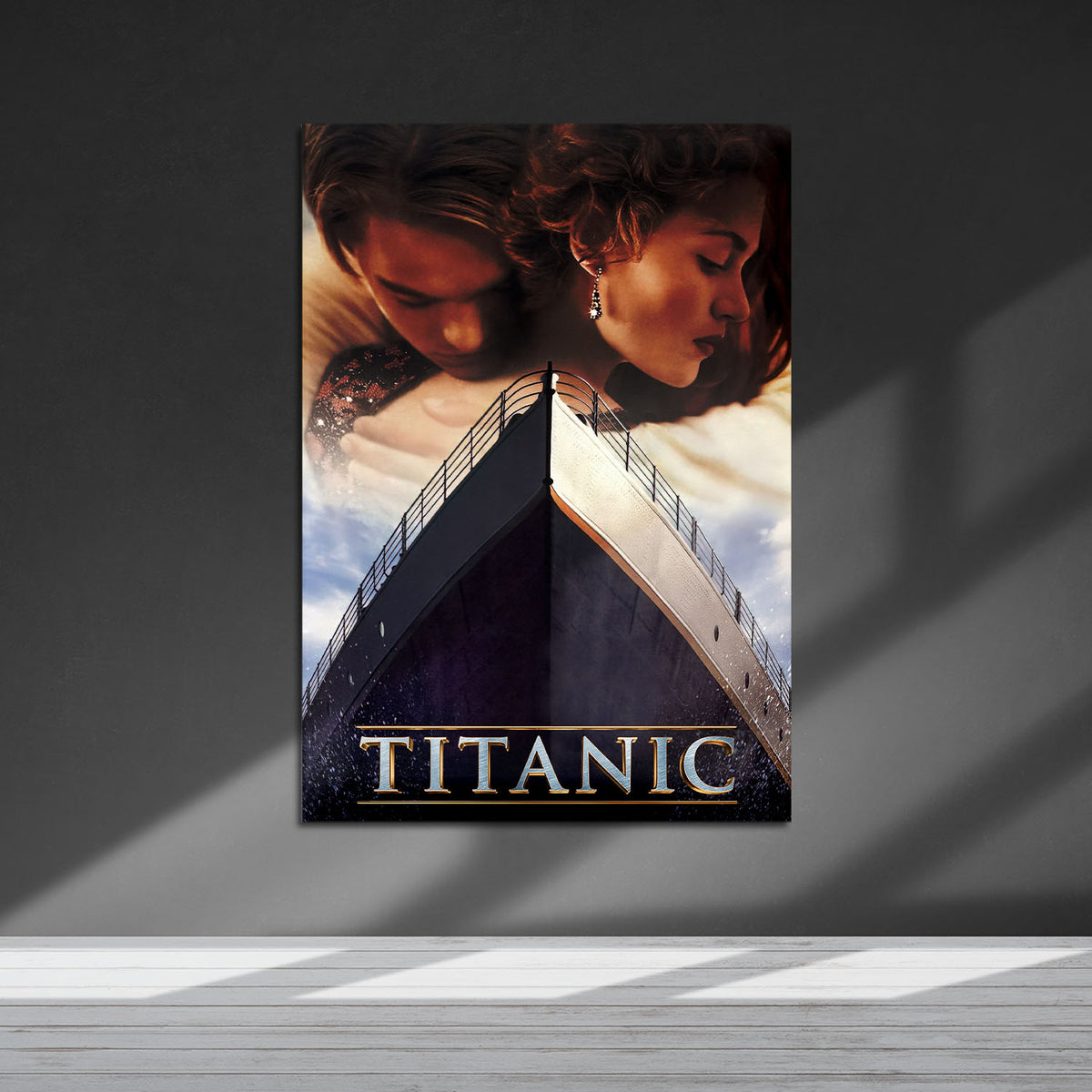 Flex Designs Metal Poster Titanic Theatrical 5 x 7" Home Goods - Movie 1997 Movie Metal Poster