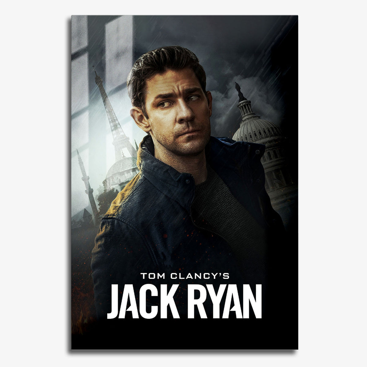 Flex Designs Metal Poster Tom Clancy's Jack Ryan 11 x 17" Home Goods - TV Show 2018 TV Show Metal Poster