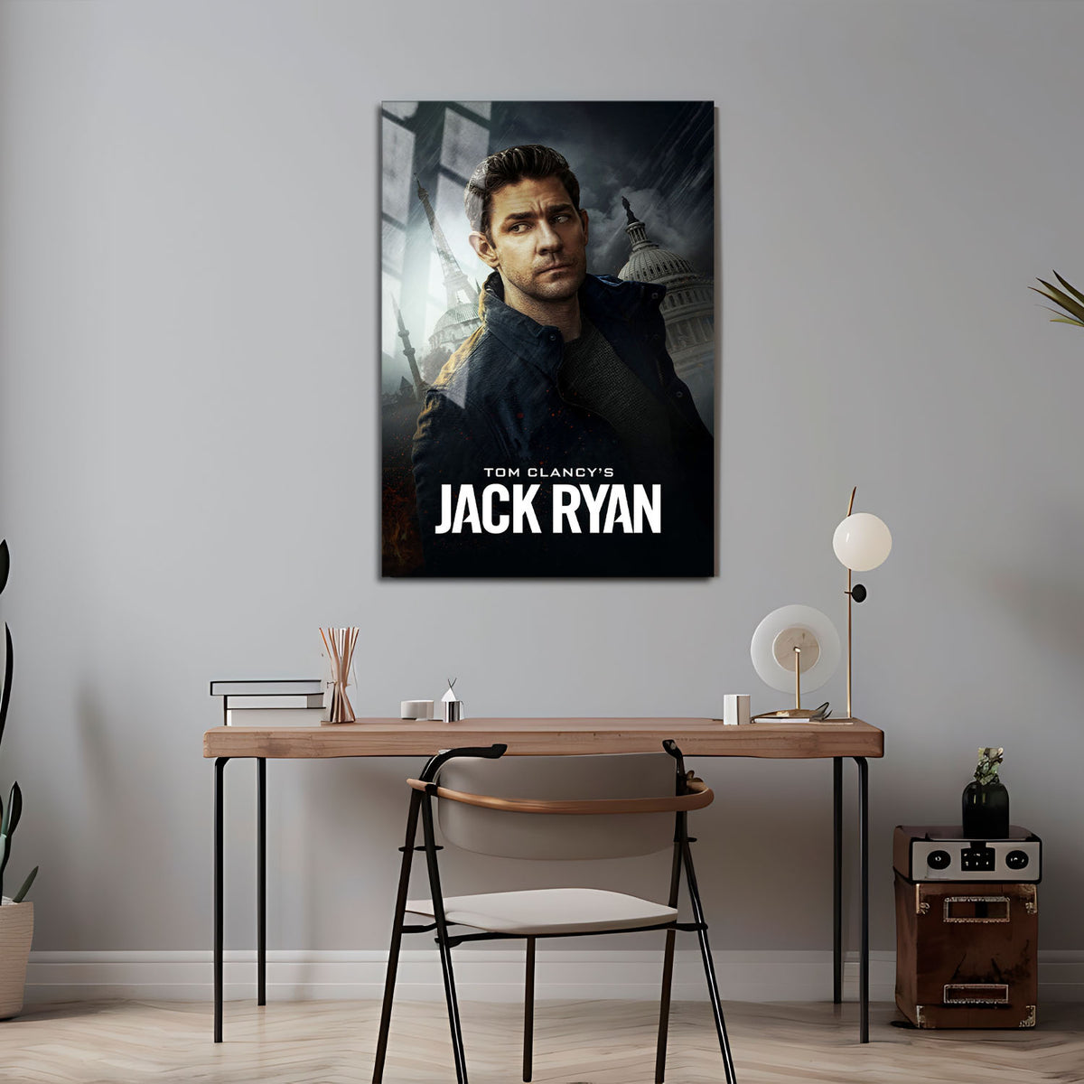 Flex Designs Metal Poster Tom Clancy's Jack Ryan 5 x 7" Home Goods - TV Show 2018 TV Show Metal Poster