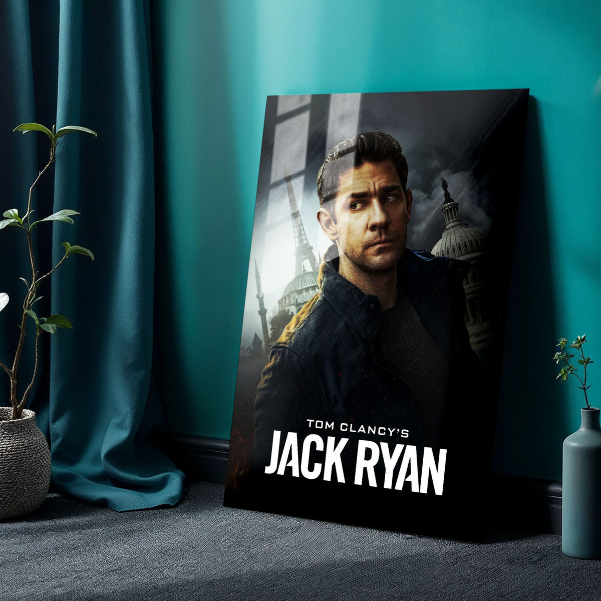 Flex Designs Metal Poster Tom Clancy's Jack Ryan 24 x 36" Home Goods - TV Show 2018 TV Show Metal Poster