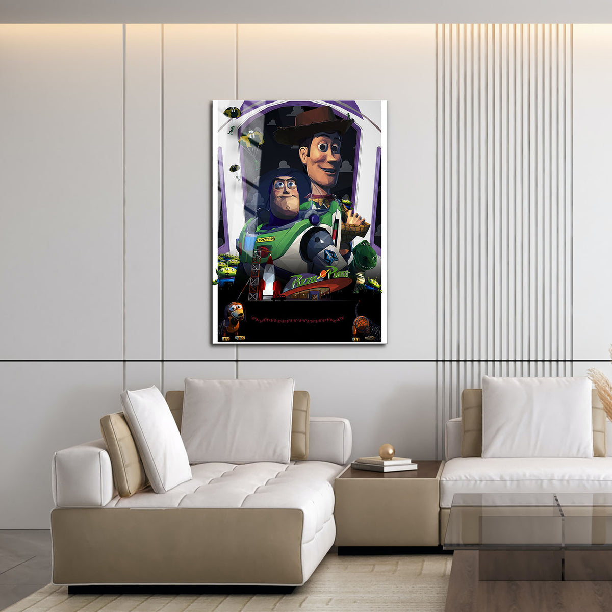 Flex Designs Metal Poster Toy Story Sketch 16 x 24" Home Goods - Movie 1995 Movie Metal Poster
