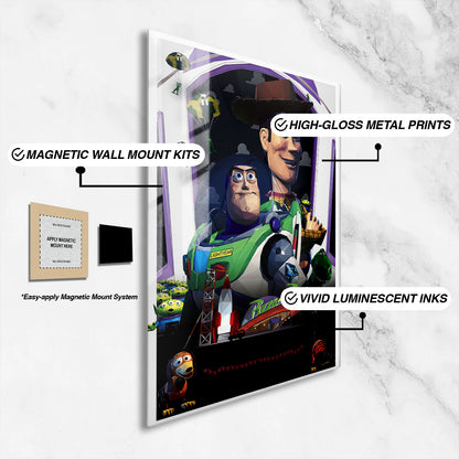 Flex Designs Metal Poster Toy Story Sketch 16 x 24" Home Goods - Movie 1995 Movie Metal Poster