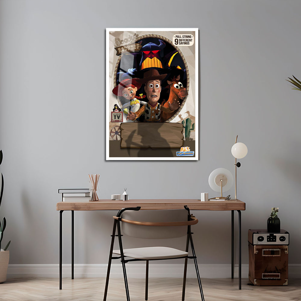 Flex Designs Metal Poster Toy Story 2 Sketch 5 x 7" Home Goods - Movie 1999 Movie Metal Poster