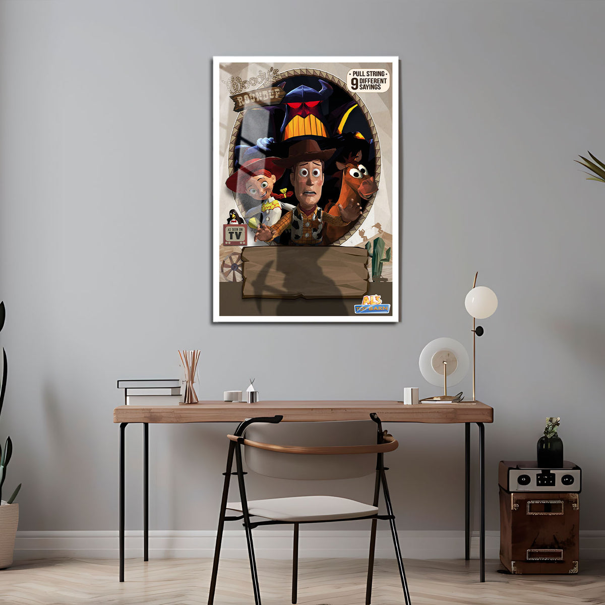 Flex Designs Metal Poster Toy Story 2 Sketch 5 x 7" Home Goods - Movie 1999 Movie Metal Poster