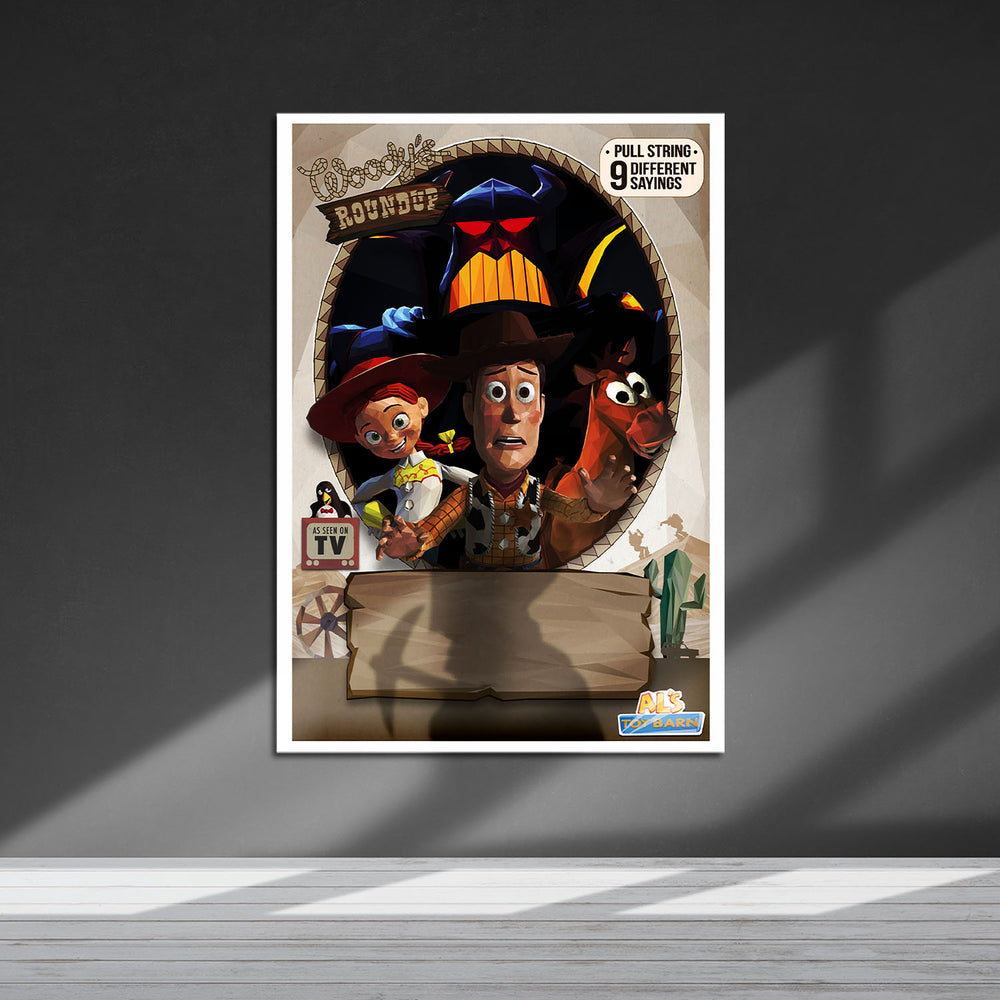 Flex Designs Metal Poster Toy Story 2 Sketch 5 x 7" Home Goods - Movie 1999 Movie Metal Poster