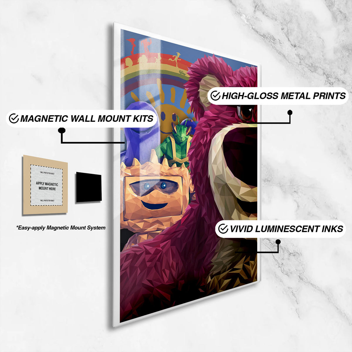 Flex Designs Metal Poster Toy Story 3 Sketch 16 x 24" Home Goods - Movie 2010 Movie Metal Poster