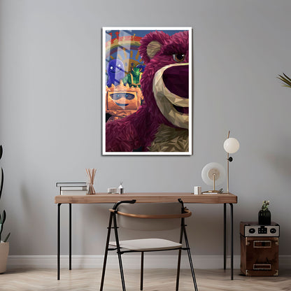 Flex Designs Metal Poster Toy Story 3 Sketch 5 x 7" Home Goods - Movie 2010 Movie Metal Poster