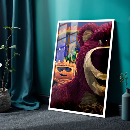 Flex Designs Metal Poster Toy Story 3 Sketch 24 x 36" Home Goods - Movie 2010 Movie Metal Poster