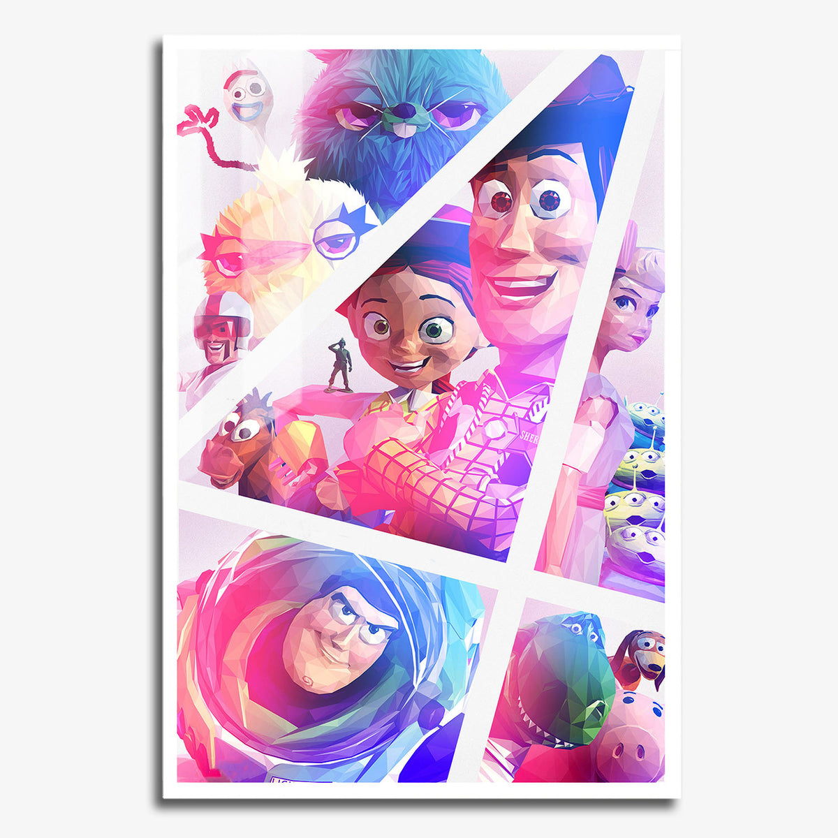 Flex Designs Metal Poster Toy Story 4 Sketch 11 x 17" Home Goods - Movie 2019 Movie Metal Poster