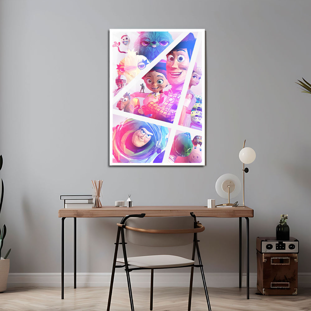 Flex Designs Metal Poster Toy Story 4 Sketch 5 x 7" Home Goods - Movie 2019 Movie Metal Poster