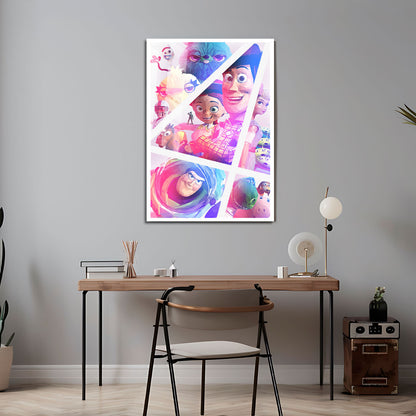 Flex Designs Metal Poster Toy Story 4 Sketch 5 x 7" Home Goods - Movie 2019 Movie Metal Poster