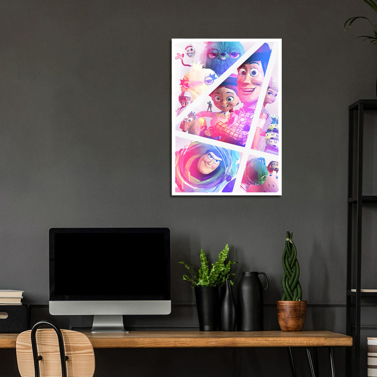 Flex Designs Metal Poster Toy Story 4 Sketch 24 x 36" Home Goods - Movie 2019 Movie Metal Poster