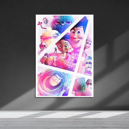 Flex Designs Metal Poster Toy Story 4 Sketch 5 x 7" Home Goods - Movie 2019 Movie Metal Poster